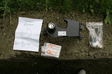 Montáž zámku řazení Salock